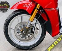 Phuộc độ xe máy điện Pega S - Combo phuộc upside down, đĩa 260mm, heo dầu Nissin
