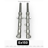 Phuộc, Giảm Xóc Sau Phay Thái Trước HM Ex150 - Ex155, Sirius, Vario, Wave S110 Size Hạ 3 Phân Màu Bạc