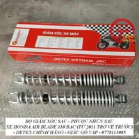 Phuộc Giảm Xóc Sau Xe Honda Air Blade 110 Hàng Detex.JSC Chính Hãng Tại Phụ Tùng Uy Tín Giàu Gò Vấp