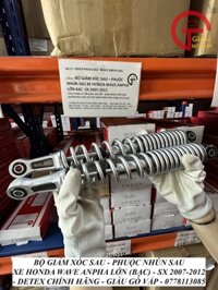 Phuộc Giảm Xóc Sau Xe Honda Wave A Hàng Detex.JSC Chính Hãng Tại Phụ Tùng Uy Tín Giàu Gò Vấp