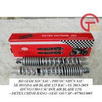 Phuộc Giảm Xóc Sau Xe Honda Air Blade 125 Hàng Detex.JSC Chính Hãng Tại Phụ Tùng Uy Tín Giàu Gò Vấp