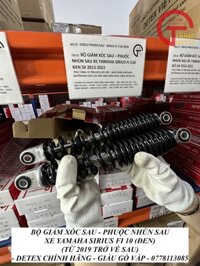 Phuộc Giảm Xóc Sau Xe Yamaha Sirius Fi 10 Hàng Detex.JSC Chính Hãng Tại Phụ Tùng Uy Tín Giàu Gò Vấp