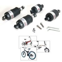 Phuộc Giảm Xóc Sau 100mm125mm150mm175mm Cho Xe Đạp MTB Màu Đen
