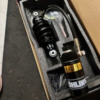 Phuộc nhún sau Ohlins bình dầu full đen Ex 135 Ex 150 Ex 155