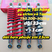 Phuộc nhún sau xe máy Thồ hàng 300kg cho dòng xe Sirius và Taurrus jubito