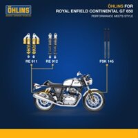 Phuộc Ohlins Royal Enfield Continental GT 650: Nâng Tầm Cafe Racer, Chinh Phục Mọi Cảm Xúc