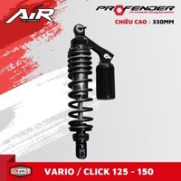 Phuộc Profender Air Vario / Click 125 - 150 Bình Dầu ( Màu Đen )