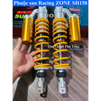 Phuộc Racing ZONE cho xe SHvn, SH 125-150 bình dầu vàng