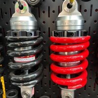 Phuộc RcB E2 cho ex150 ex155 ex2010 ex135 - lò xo màu ty trắng - chính hãng RCB