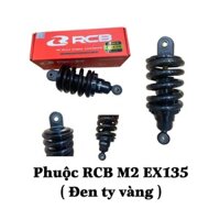 Phuộc RCB EX 135 Mẫu M2 ( Phuộc Đen Ty Vàng ) - dùng cho tất cả các đời EX 135