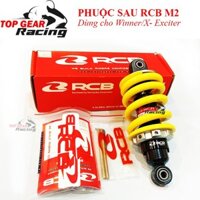 Phuộc RCB M2 Monoshock Dùng Cho Exciter Winner Vàng Đỏ