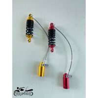 Phuộc sau bình dầu rời 25cm dành cho xe điện xe máy 1 phuộc