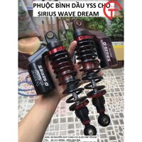 PHUỘC SAU BÌNH DẦU YSS CHO YAMAH SIRIUS , HONDA WAVE DREAM