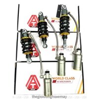 Phuộc Sau, Giảm Sóc Sau ATR Bình Dầu Xoay 360 V2 Loxo Đen Chén Vàng Exciter - Winner, Sonic - Raider, Satria