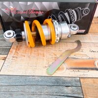 Phuộc sau mono Shock Racing_phuộc sau gắn ex150, ex155_lò xo vàng,ty vàng_phuộc nhún êm ái, bao xì dầu
