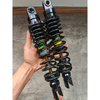 Phuộc sau R.C.B ko bình Full Đen gắn cho xe Ga ( Airblade AB NouvoLX NouvoSX PCX NVX Feliz Shark VentoS …)