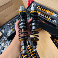 Phuộc Xe Máy Nitron Màu Đen Ti Vàng Lắp Đặt Wave/Dream/Cup/Futude.