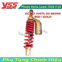 Phuộc YSS Bình Dầu G PLUS GOLD NEW Honda Vario, Click i125cc, Lead Đỏ Vàng Thái Lan
