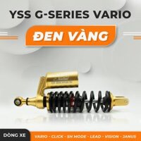 Phuộc YSS Bình Dầu Trên Phiên Bản G-SERIES - Vario, Click, SH Mode, Lead, Vision, Janus (Đen Vàng)