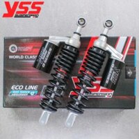 Phuộc YSS G-Plus PCX/AirBlade/AB 125/150 (Lò Xo Đen,Bình Dầu Đen)