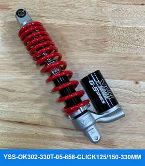 Phuộc YSS G-SERIES Click/Vario/Vision/Lead/Cuxi OK302-330T-05-858