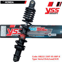 Phuộc YSS HYBRID VARIO/LEAD/VISION/SH MODE OB222-330T-05-88P