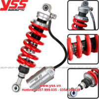 Phuộc YSS RAIDER/SATRIA G-SPORT CÓ BÌNH DẦU (Đen Đỏ)