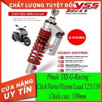 Phuộc YSS Thái Lan xe Click/Vario/Vision/Lead 125/150 G-Racing