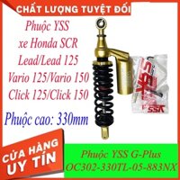 Phuộc YSS Thái Lan xe Click/Vario/Vision/Lead G-PLUS