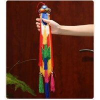 Phướn Trang Trí Không Gian Thờ Mật Tông Chiêu Tài - Ngũ Sắc 40-50cm  [PHÁP BẢO MINH CHÂU]