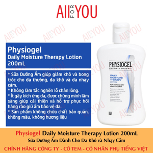 Kem chống lão hóa Physiogel Lotion - 200ml