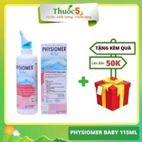 PHYSIOMER BABY NƯỚC MUỐI BIỂN CỦA PHÁP LỌ 115ML