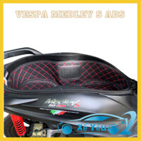 Piaggio Medley S Abs  Lót cốp da chống sốc có thêu logo hãng cực đẹp