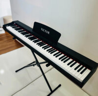 Piano Điện Victor VT02 Màu Đen nhập Khẩu Chính Hãng