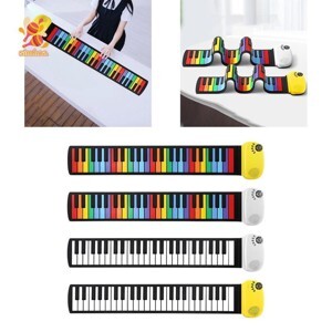 Piano phím mềm - Piano cuộn - Roll Up Piano - Soft Keyboard Piano 49 key