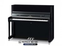 Piano Upright Kawai K300 EPS Màu Đen Bóng Bạc