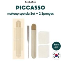 [PICCASSO] Thìa Trang Điểm + Mút Xốp / Quà Tặng Miễn Phí