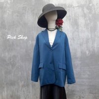 Pick Shop - Vest xanh 2 nút