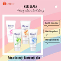 [Pick store Nhật] Sữa rửa mặt Biore nội địa Nhật 130g