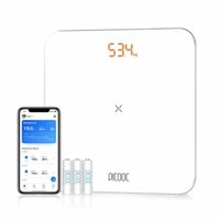 PICOOC Basic Smart Digital Body Fat Scale Smart BMI Weight Scales with Bluetooth and Smartphone App, LED Display, Round
