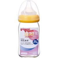 Pigeon Bình Sữa thủy tinh cổ rộng 160Ml