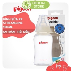 Bình sữa cổ thường Pigeon Streamline BS17001 - 150ml