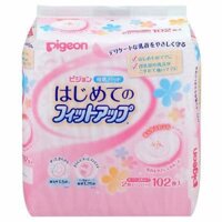 Pigeon HAJIMETE Fit Up Miếng lót thấm sữa 102cái