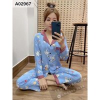 pijama dài nữ
