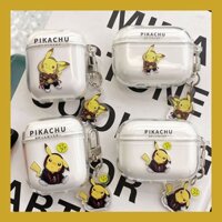 Pikachu dễ thương cho airpods 1 2 3 pro shell tpu soft bluetooth earphone case tai nghe không dây tay áo earbud cover