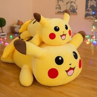 Pikachu doll plush toy doll girl cute large doll sleeping pillow birthday gift for men and women FA78