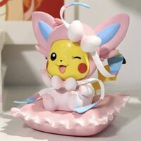 Pikachu Hand-Made Magic Baby Pet Elf Cos Yibu Pikachu Cute Desktop Decoration Gift YreX