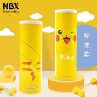 Pikachu pikachu pikachu hộp đồ nội thất màu đỏ ròng PO Giấc Mơ bút chì hộp pokemon khóa mật khẩu cát lún đa chức năng.