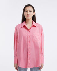 Pillow Talk Oversized Shirt - Poppy Pink