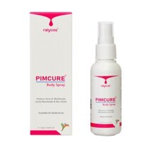 Pimcure Body Spray Xịt Toàn Thân Giảm Mụn